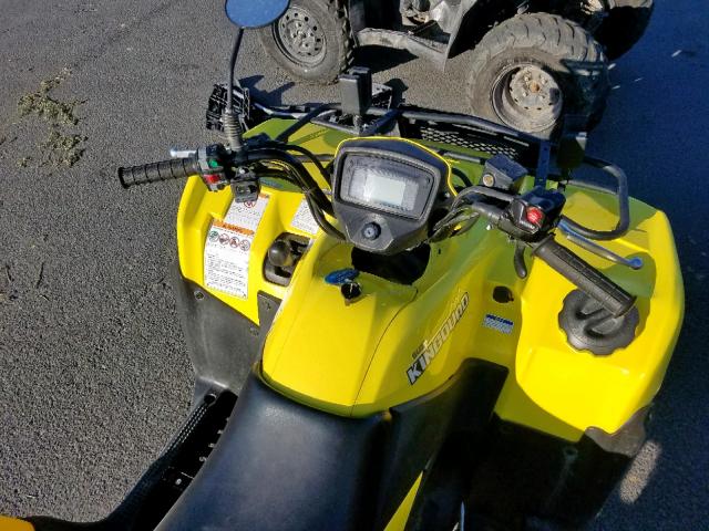 5SAAM45P8B7101564 - 2011 SUZUKI LT-A500 XP YELLOW photo 5