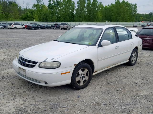 1G1NE52J23M648066 - 2003 CHEVROLET MALIBU LS WHITE photo 2