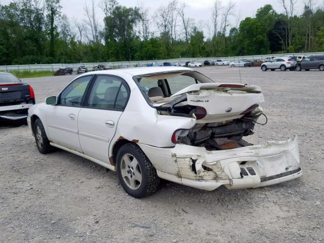 1G1NE52J23M648066 - 2003 CHEVROLET MALIBU LS WHITE photo 3