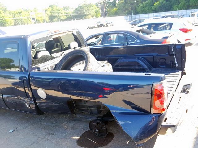 1GCEC19V36Z238754 - 2006 CHEVROLET SILVERADO BLUE photo 9