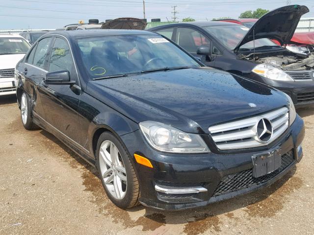 WDDGF4HB5DR266454 - 2013 MERCEDES-BENZ C 250 BLACK photo 1