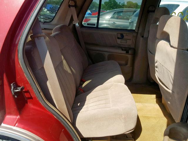 1GNDT13W8T2180178 - 1996 CHEVROLET BLAZER RED photo 6