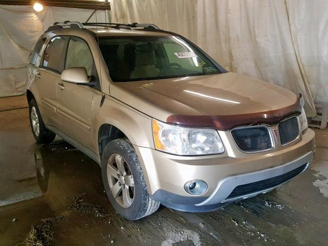 2CKDL73F266167843 - 2006 PONTIAC TORRENT GOLD photo 1