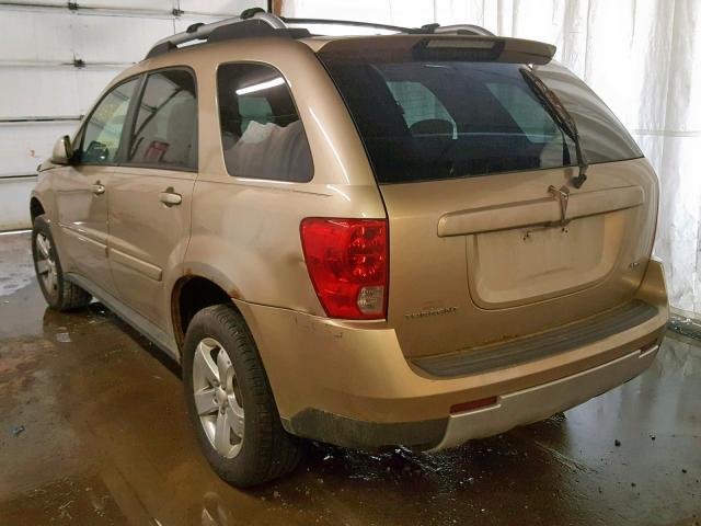 2CKDL73F266167843 - 2006 PONTIAC TORRENT GOLD photo 3