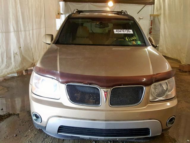 2CKDL73F266167843 - 2006 PONTIAC TORRENT GOLD photo 9