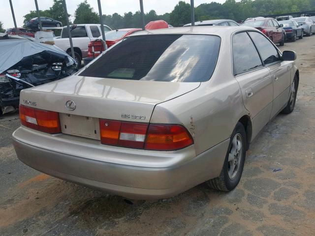 JT8BF22G3V0074645 - 1997 LEXUS ES 300 BROWN photo 4