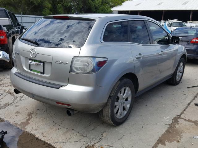 JM3ER293680186831 - 2008 MAZDA CX-7 SILVER photo 4