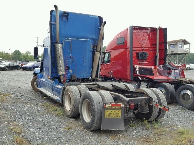 1FUJBBAV57PW77074 - 2007 FREIGHTLINER CONVENTION BLUE photo 3