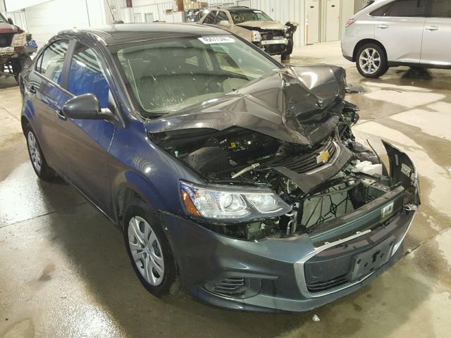 1G1JB5SH9J4112443 - 2018 CHEVROLET SONIC LS 绿色 照片 1