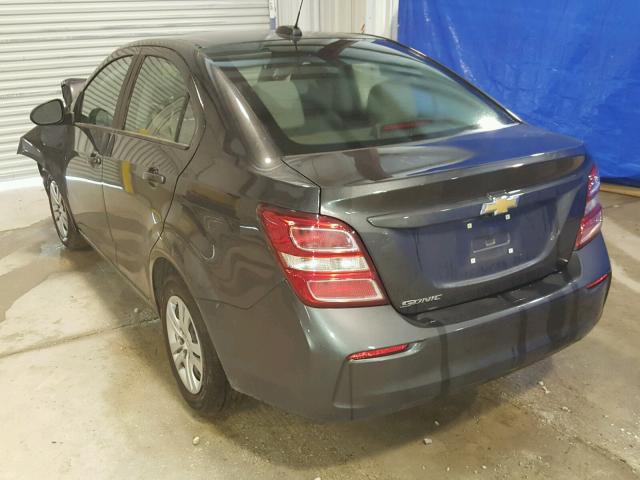 1G1JB5SH9J4112443 - 2018 CHEVROLET SONIC LS 绿色 照片 3