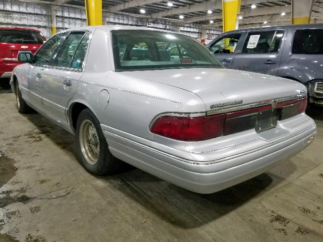 2MELM75W1VX643701 - 1997 MERCURY GRAND MARQ BEIGE photo 3