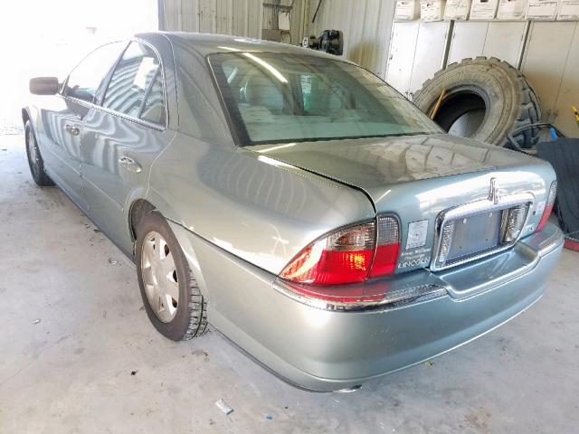 1LNHM86SX3Y679193 - 2003 LINCOLN LS 绿色 照片 3