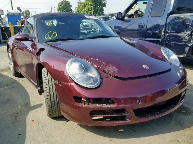 WP0CA29917S765367 - 2007 PORSCHE 911 NEW GE MAROON photo 1