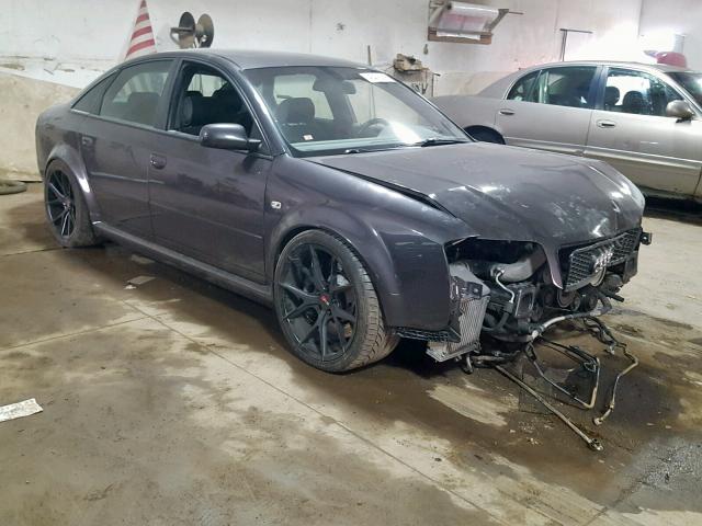 WUAPV64B83N905059 - 2003 AUDI RS6 GRAY photo 1