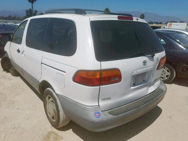 4T3ZF13C2WU046774 - 1998 TOYOTA SIENNA LE WHITE photo 3