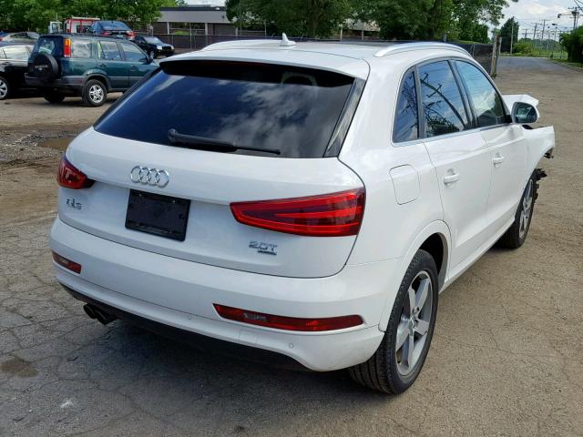 WA1EFCFS6FR007242 - 2015 AUDI Q3 PREMIUM WHITE photo 4