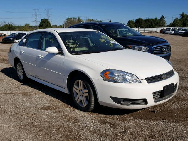 2G1WC57M691244401 - 2009 CHEVROLET IMPALA 2LT WHITE photo 1