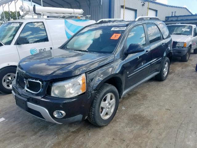 2CKDL33F786280246 - 2008 PONTIAC TORRENT BLACK photo 2