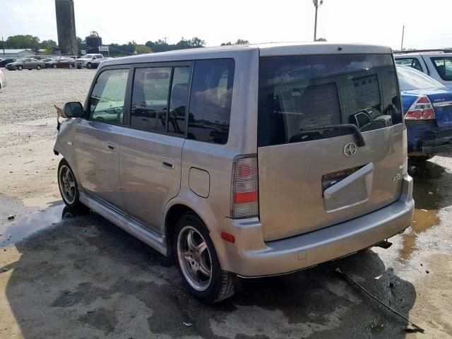 JTLKT324250191420 - 2005 TOYOTA SCION XB 银色 照片 3