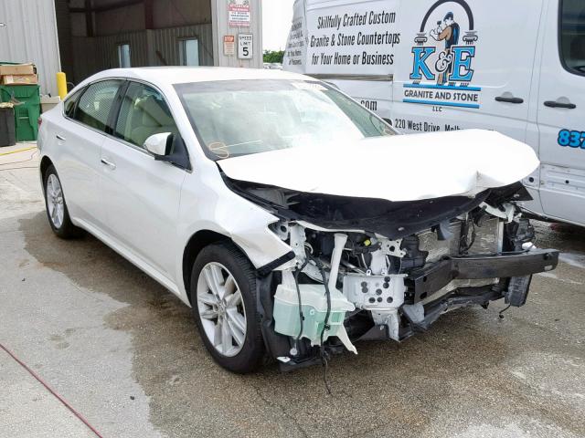 4T1BK1EB3DU012429 - 2013 TOYOTA AVALON BAS WHITE photo 1