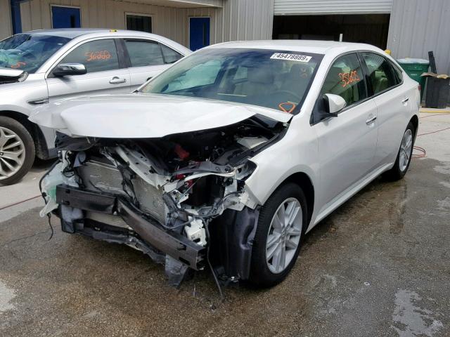 4T1BK1EB3DU012429 - 2013 TOYOTA AVALON BAS WHITE photo 2