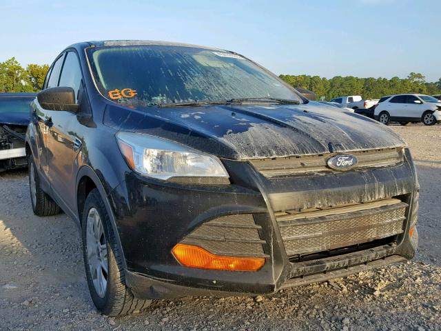 1FMCU0F71DUD64993 - 2013 FORD ESCAPE S BLACK photo 1