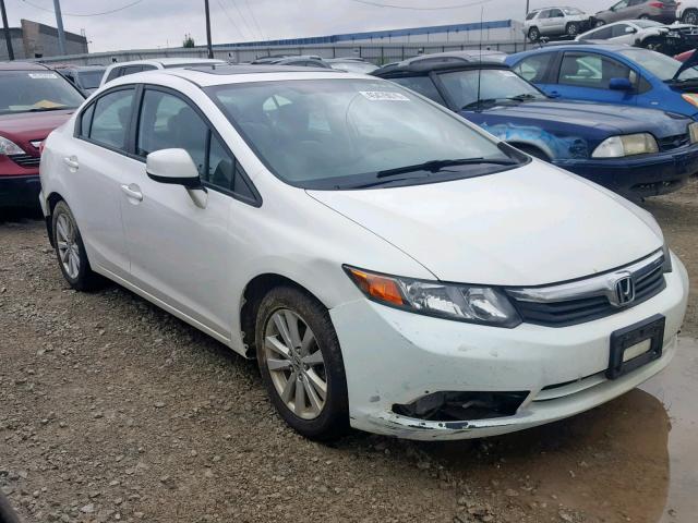 2HGFB2F92CH573215 - 2012 HONDA CIVIC EXL 白色 照片 1