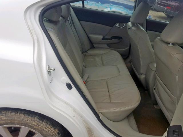 2HGFB2F92CH573215 - 2012 HONDA CIVIC EXL 白色 照片 6
