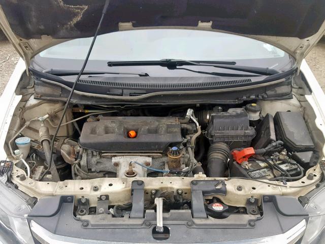 2HGFB2F92CH573215 - 2012 HONDA CIVIC EXL 白色 照片 7