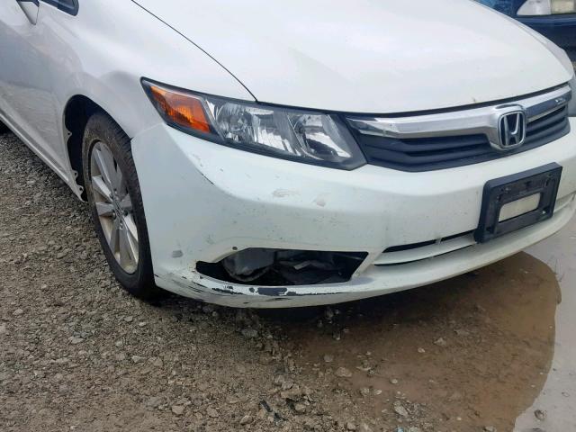 2HGFB2F92CH573215 - 2012 HONDA CIVIC EXL 白色 照片 9
