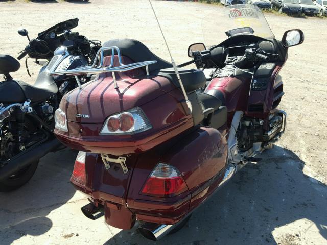 1HFSC47H99A800067 - 2009 HONDA GL1800 MAROON photo 4