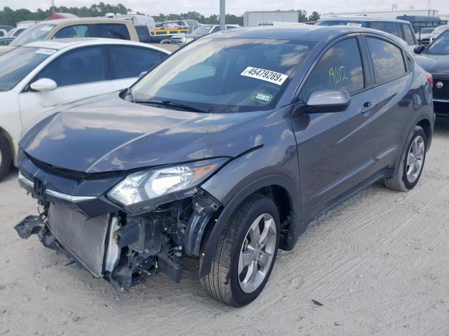 3CZRU5H37JG706171 - 2018 HONDA HR-V LX GRAY photo 2