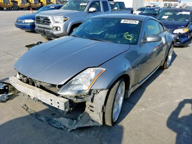 JN1AZ34E95M654466 - 2005 NISSAN 350Z COUPE GRAY photo 2