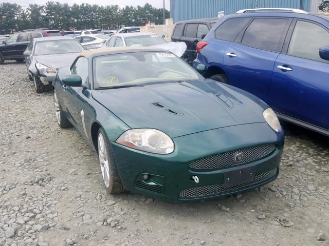 SAJWA44C179B17678 - 2007 JAGUAR XKR GREEN photo 1