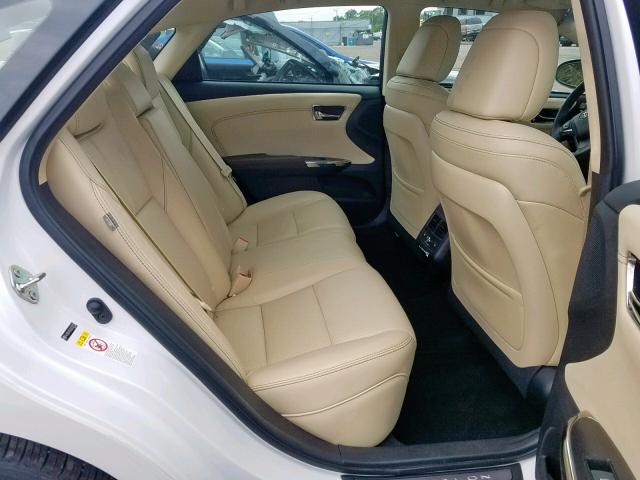 4T1BK1EB2GU232729 - 2016 TOYOTA AVALON XLE WHITE photo 6