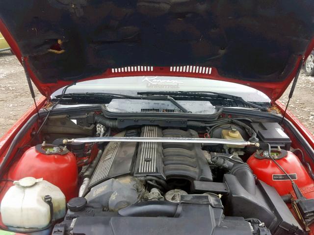 WBABJ532XRJC80825 - 1994 BMW 325 IC RED photo 7