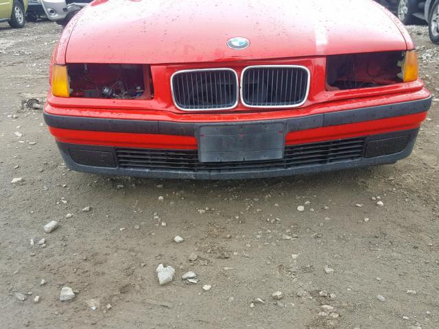 WBABJ532XRJC80825 - 1994 BMW 325 IC RED photo 9