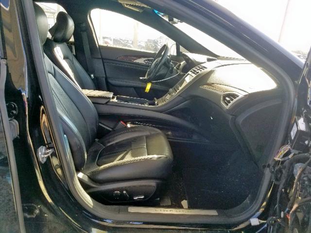 3LN6L5E93HR603893 - 2017 LINCOLN MKZ RESERV BLACK photo 5