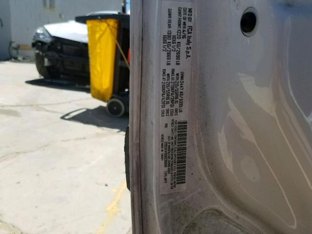 ZFBERFAT9G6C81686 - 2016 RAM PROMASTER 白色 照片 10