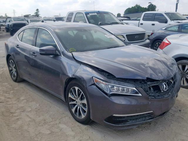 19UUB1F55HA010454 - 2017 ACURA TLX TECH GRAY photo 1