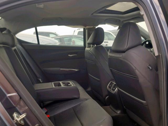19UUB1F55HA010454 - 2017 ACURA TLX TECH GRAY photo 6