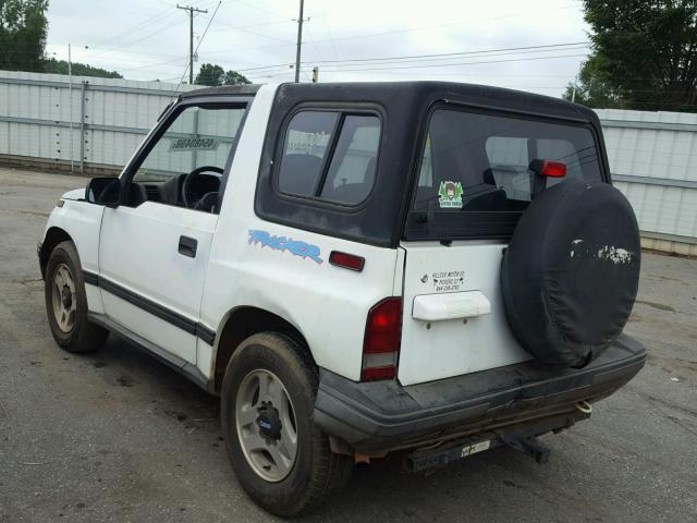 2CNBE18U4R6934640 - 1994 GEO TRACKER WHITE photo 3