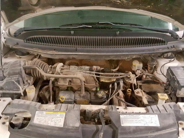 1D4GP25E15B334675 - 2005 DODGE CARAVAN SE WHITE photo 7