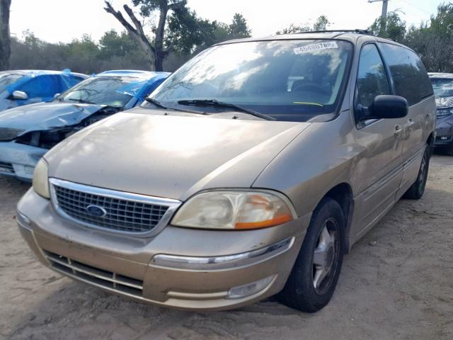 2FMDA5347XBB54736 - 1999 FORD WINDSTAR S GOLD photo 2