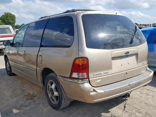 2FMDA5347XBB54736 - 1999 FORD WINDSTAR S GOLD photo 3