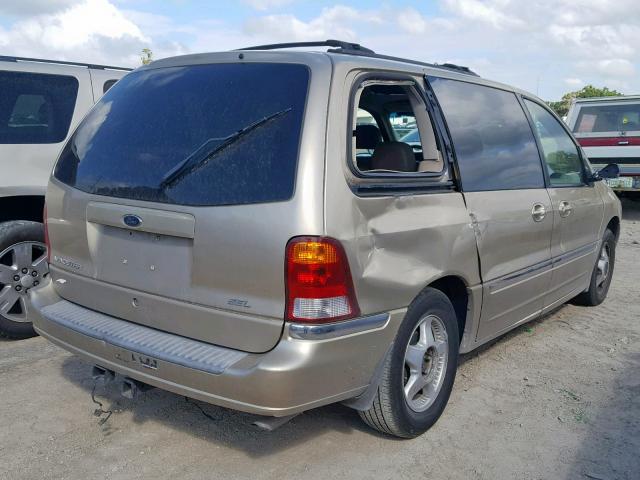 2FMDA5347XBB54736 - 1999 FORD WINDSTAR S GOLD photo 4