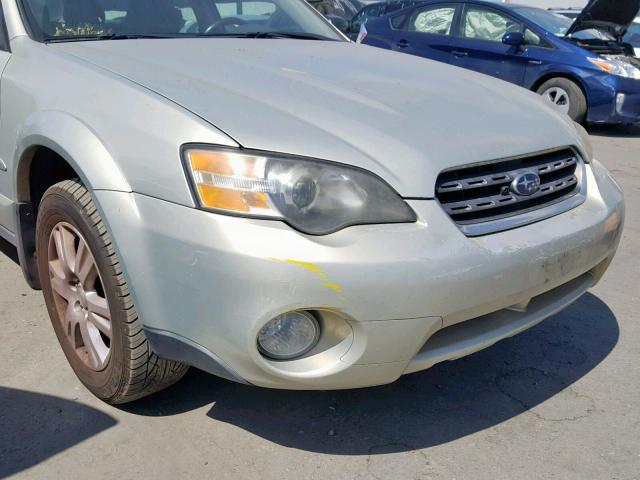 4S4BP61C157385823 - 2005 SUBARU LEGACY OUT GOLD photo 9