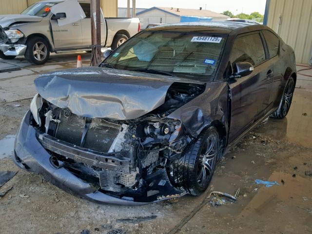 JTKJF5C77D3051341 - 2013 TOYOTA SCION TC ვერცხლისფერი ფოტო 2