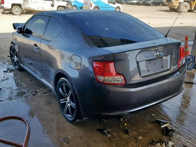 JTKJF5C77D3051341 - 2013 TOYOTA SCION TC ვერცხლისფერი ფოტო 3