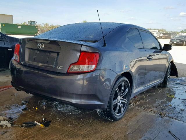 JTKJF5C77D3051341 - 2013 TOYOTA SCION TC ვერცხლისფერი ფოტო 4